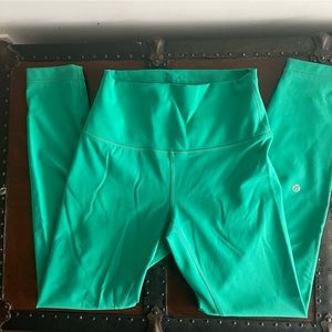 lululemon wunder under high rise tight 25in size 6